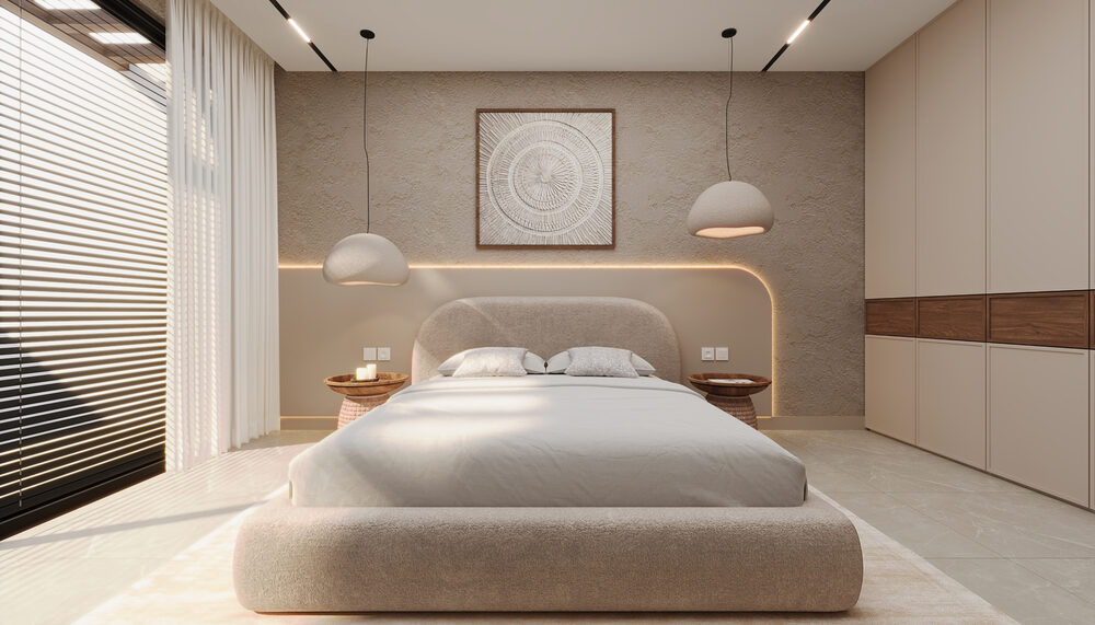 Trendy Cleopatra duplex – bedroom