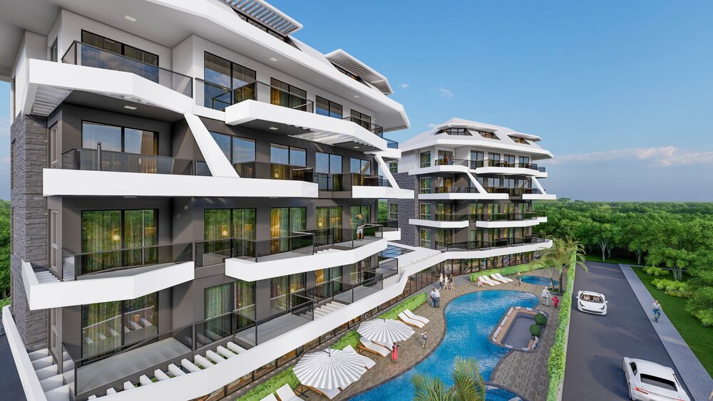 Trendy Garden – garden render