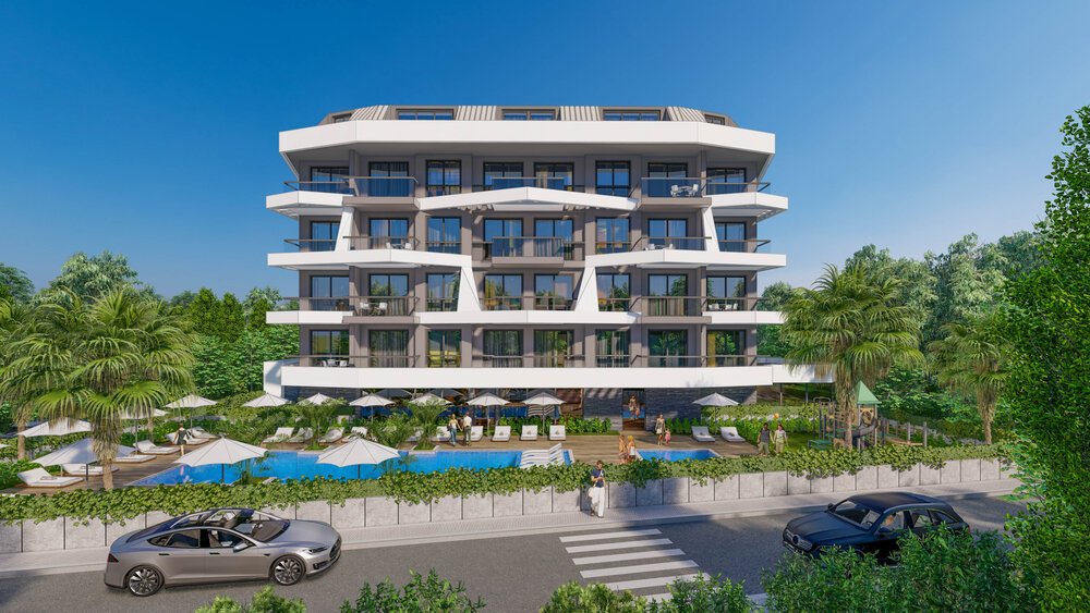 Trendy Suites – facade render